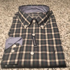 Nautica wrinkle resistant long sleeve button down